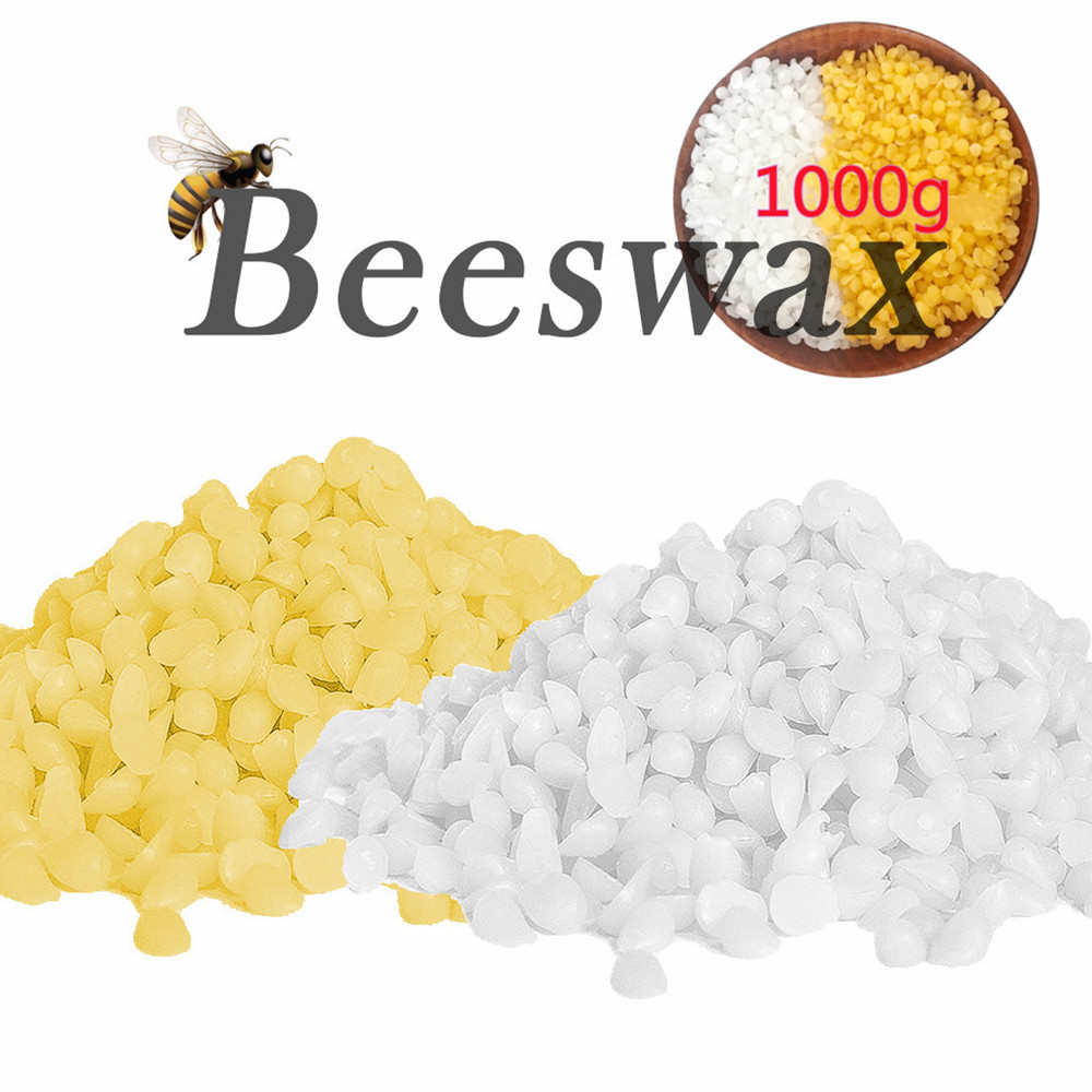 Candle Making Raw Material - 1000g Pure Natural Beeswax 100% No