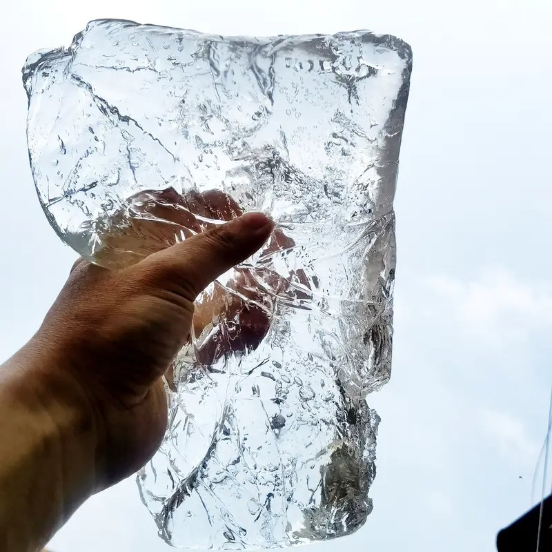 Candle Making Raw Material - Transparent Crystal Wax, Jelly Wax, for
