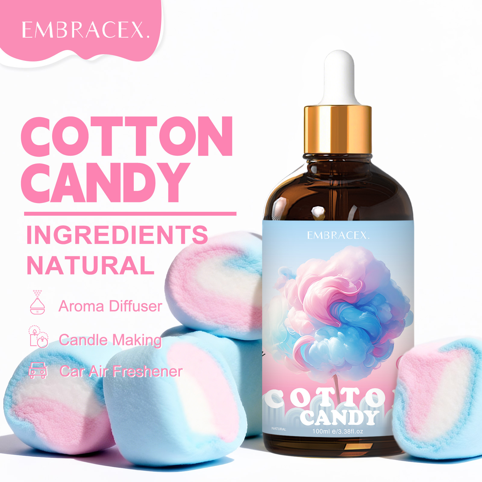 100ml Cotton Candy Essential O – Candle Making Raw Material Bewertung und Preis