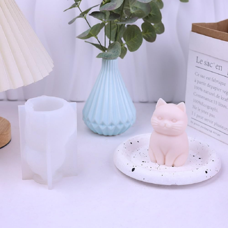 3D Fat Cat  Animal Silicone Ca – Candle Making Fat Bewertung und Preis