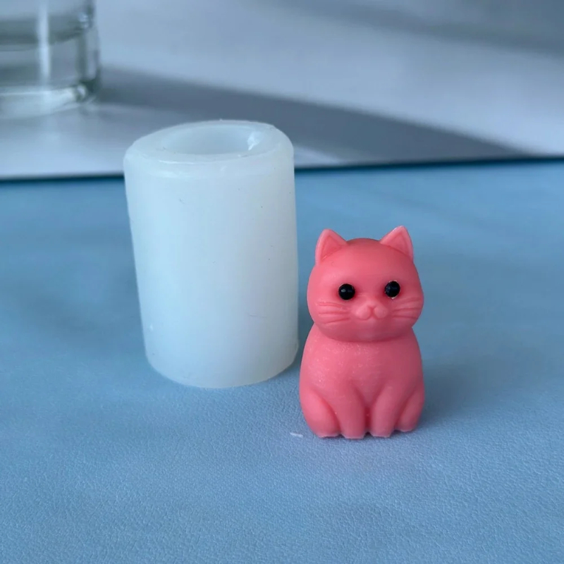 3D Fat Cat  Animal Silicone Ca – Candle Making Fat Bewertung und Preis