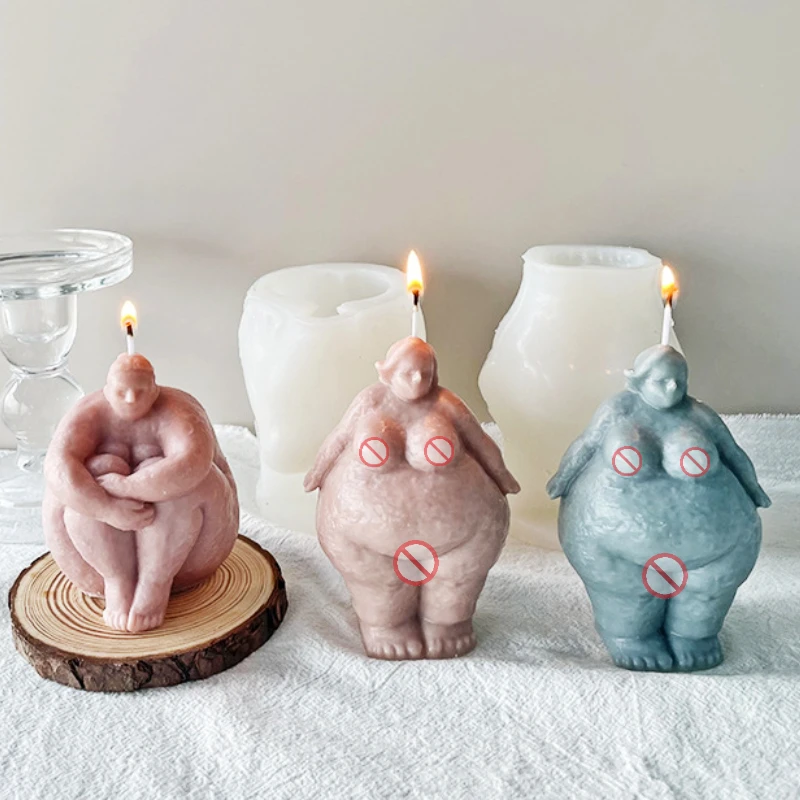 Abstract Human Body Candle Sil – Candle Making Fat Bewertung und Preis