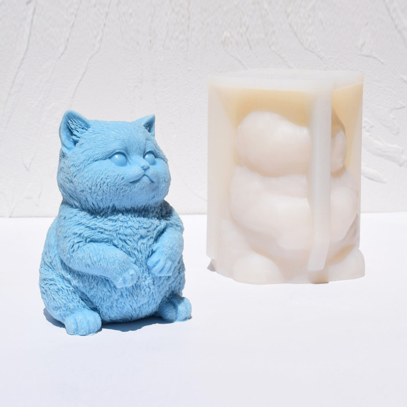 3D Fat Cat Silicone Candle Mol – Candle Making Fat Bewertung und Preis