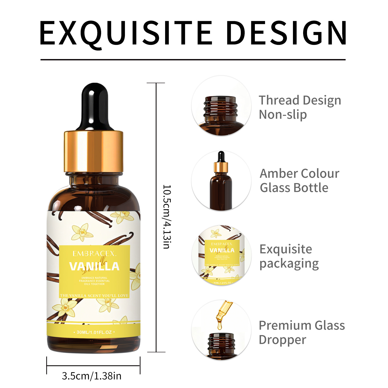 30ml Vanilla Essential Oil Per – Candle Making Raw Material Bewertung und Preis
