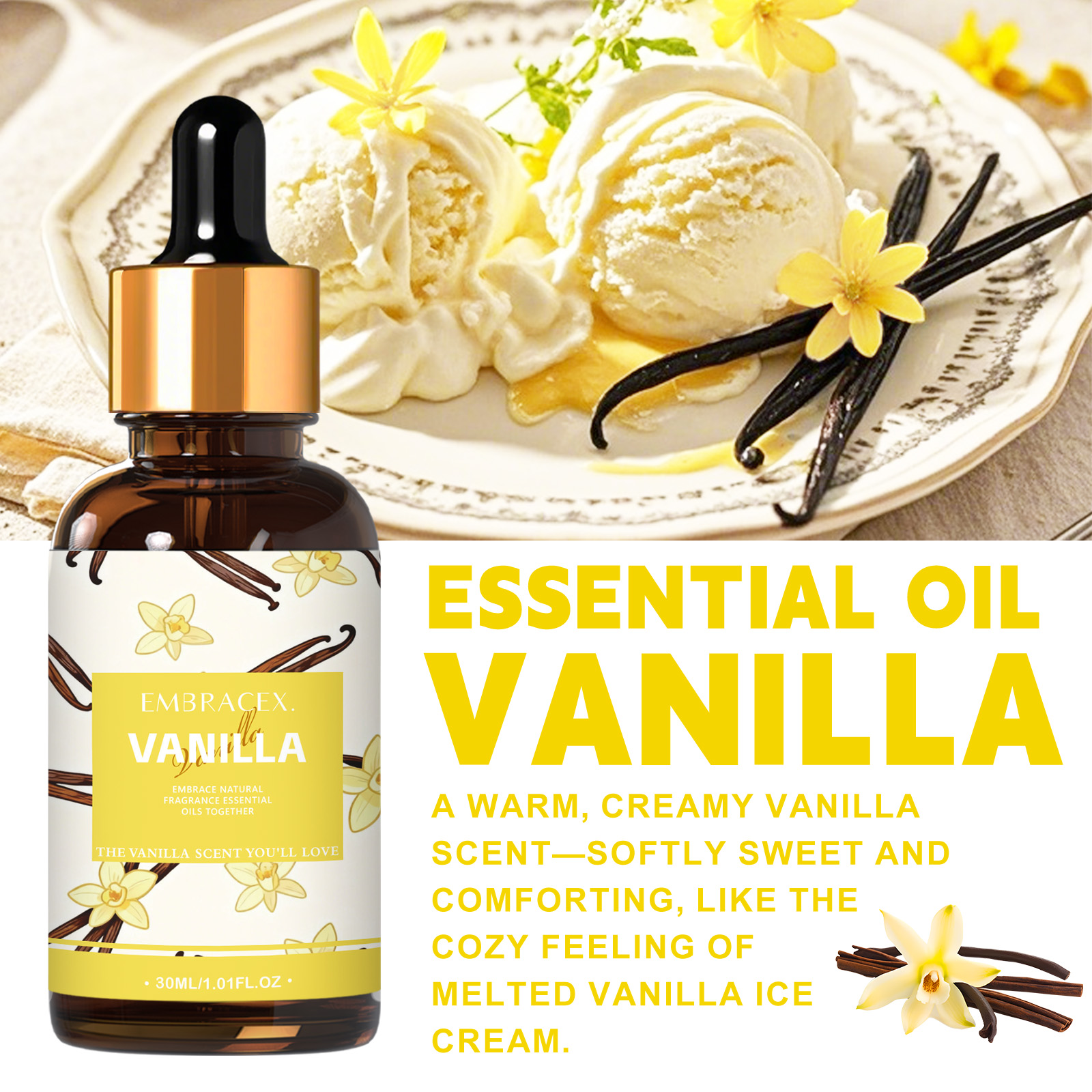 30ml Vanilla Essential Oil Per – Candle Making Raw Material Bewertung und Preis