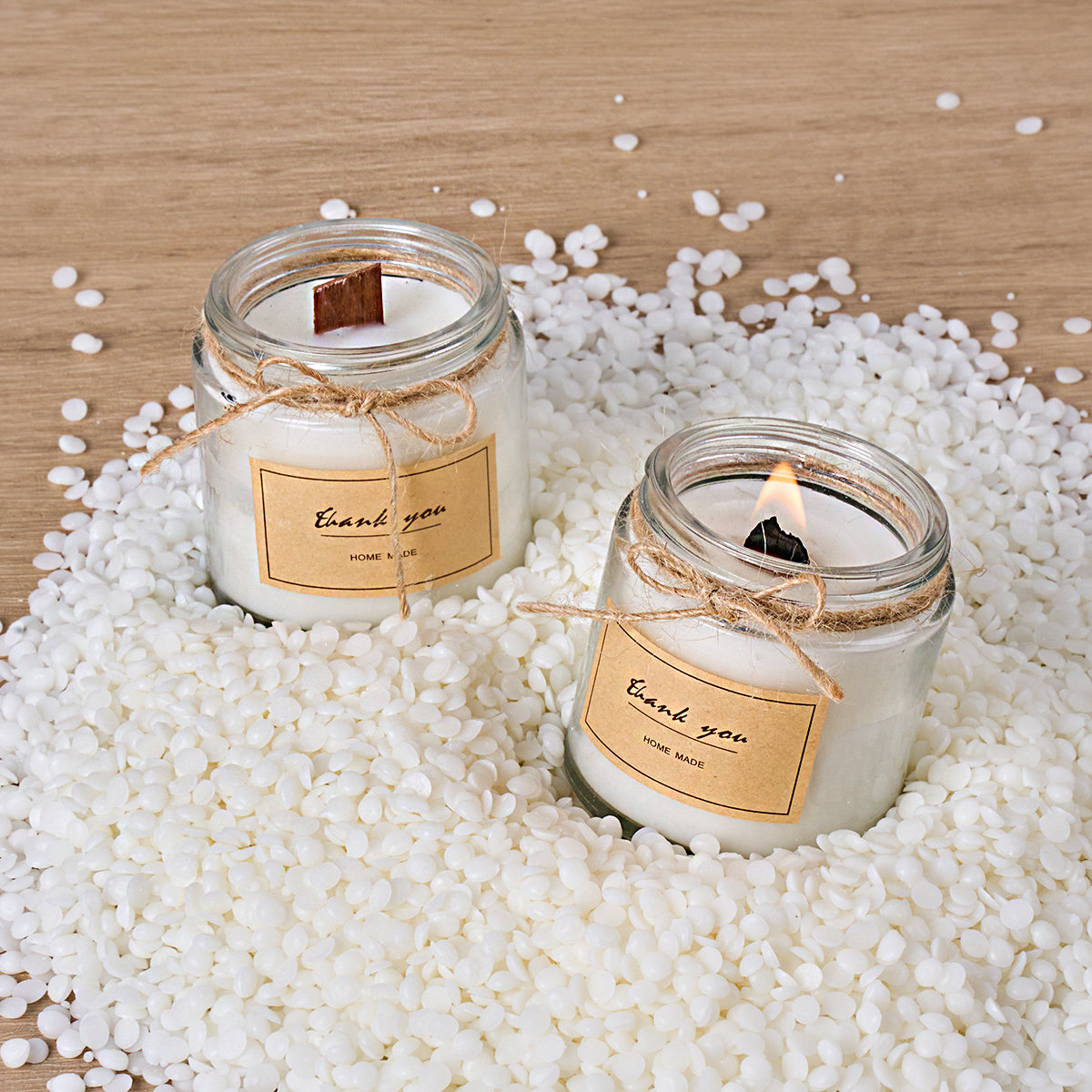 500g/1000g Natural Soy Wax DIY – Candle Making Raw Material Bewertung und Preis