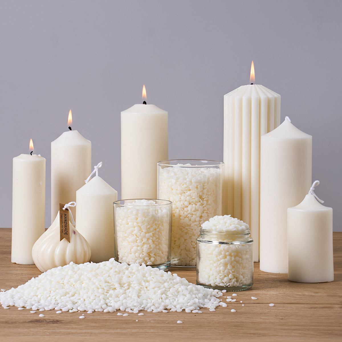 500g/1000g Natural Soy Wax DIY – Candle Making Raw Material Bewertung und Preis