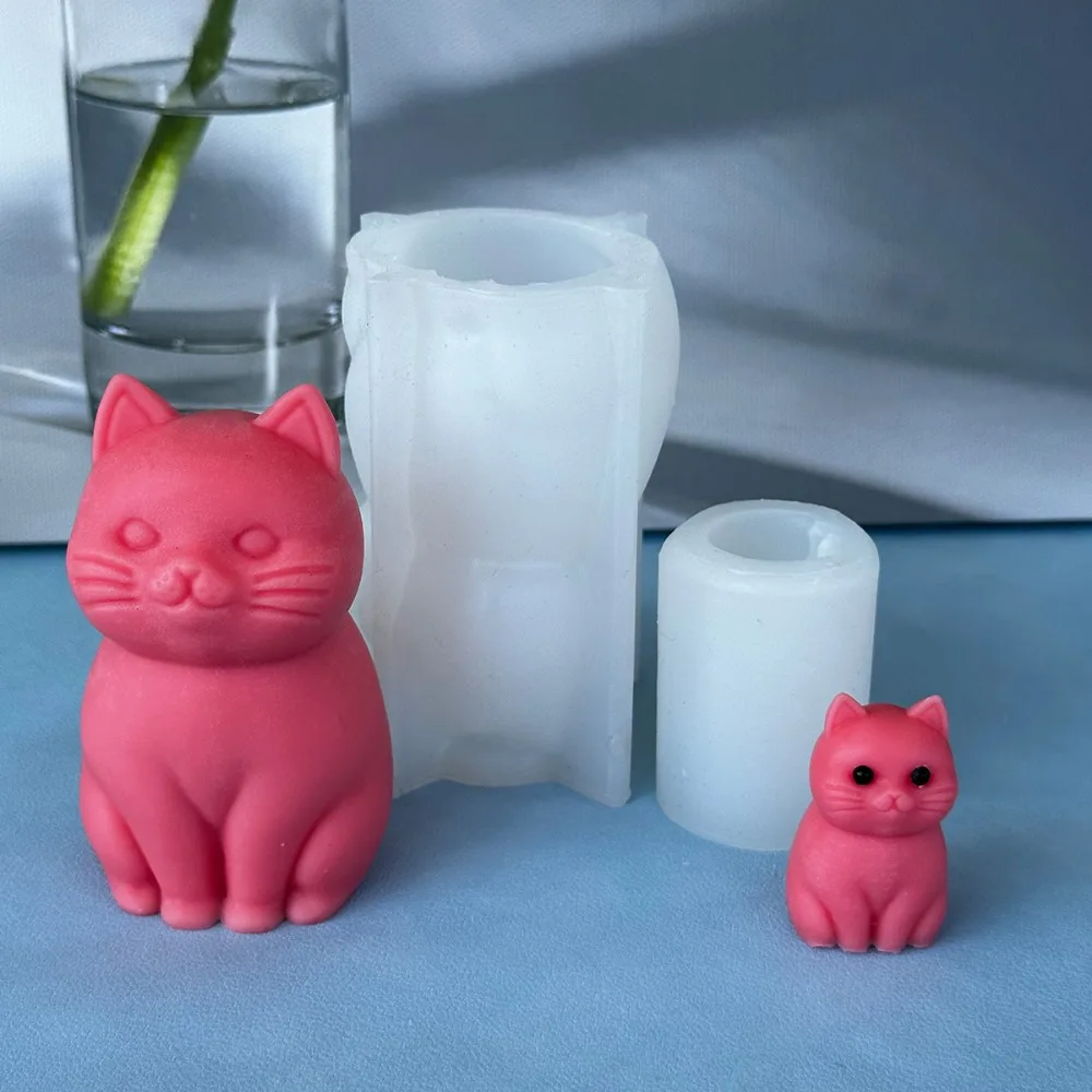 3D fat cat  Animal Silicone Ca – Candle Making Fat Bewertung und Preis