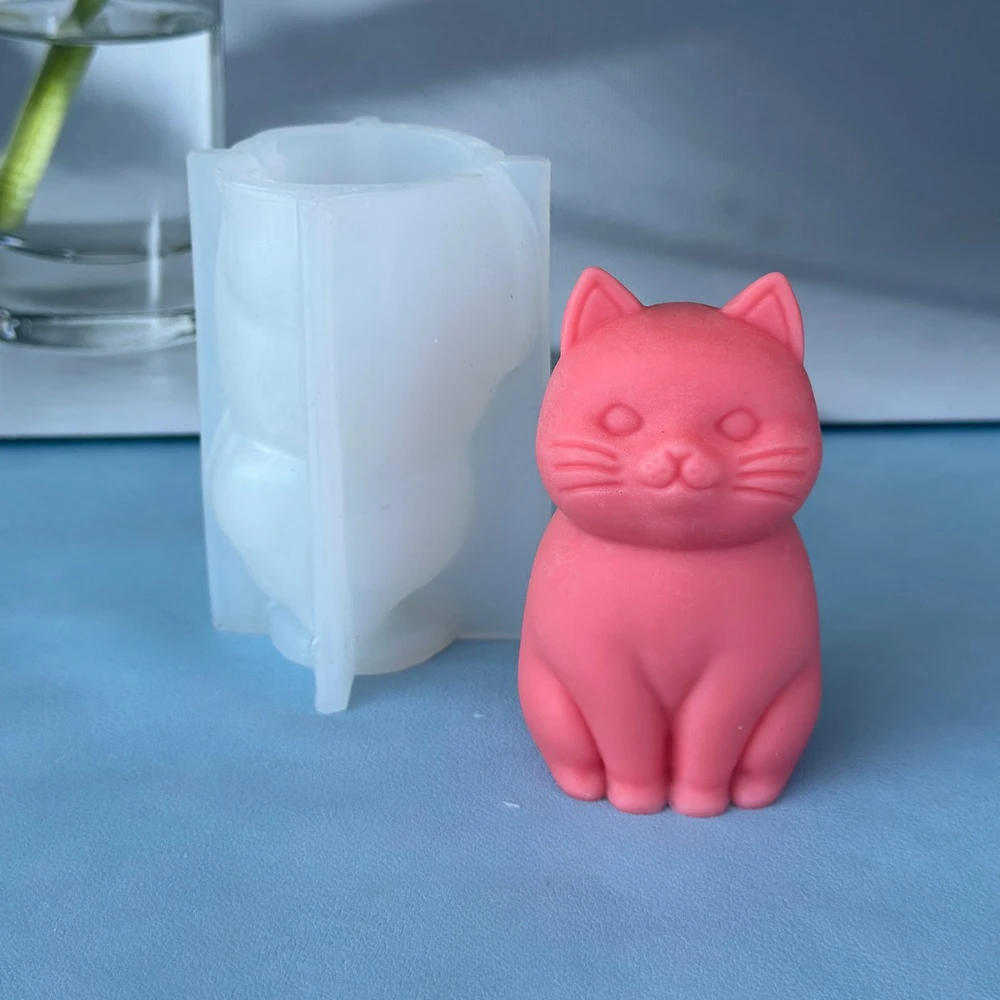 3D fat cat  Animal Silicone Ca – Candle Making Fat Bewertung und Preis