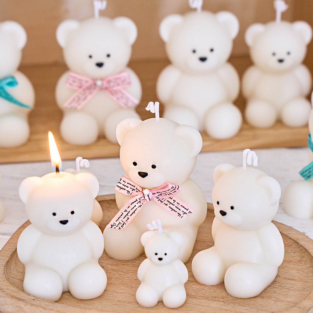 S/M/L Size Bear Silicone Candl – Candle Making Fat Bewertung und Preis