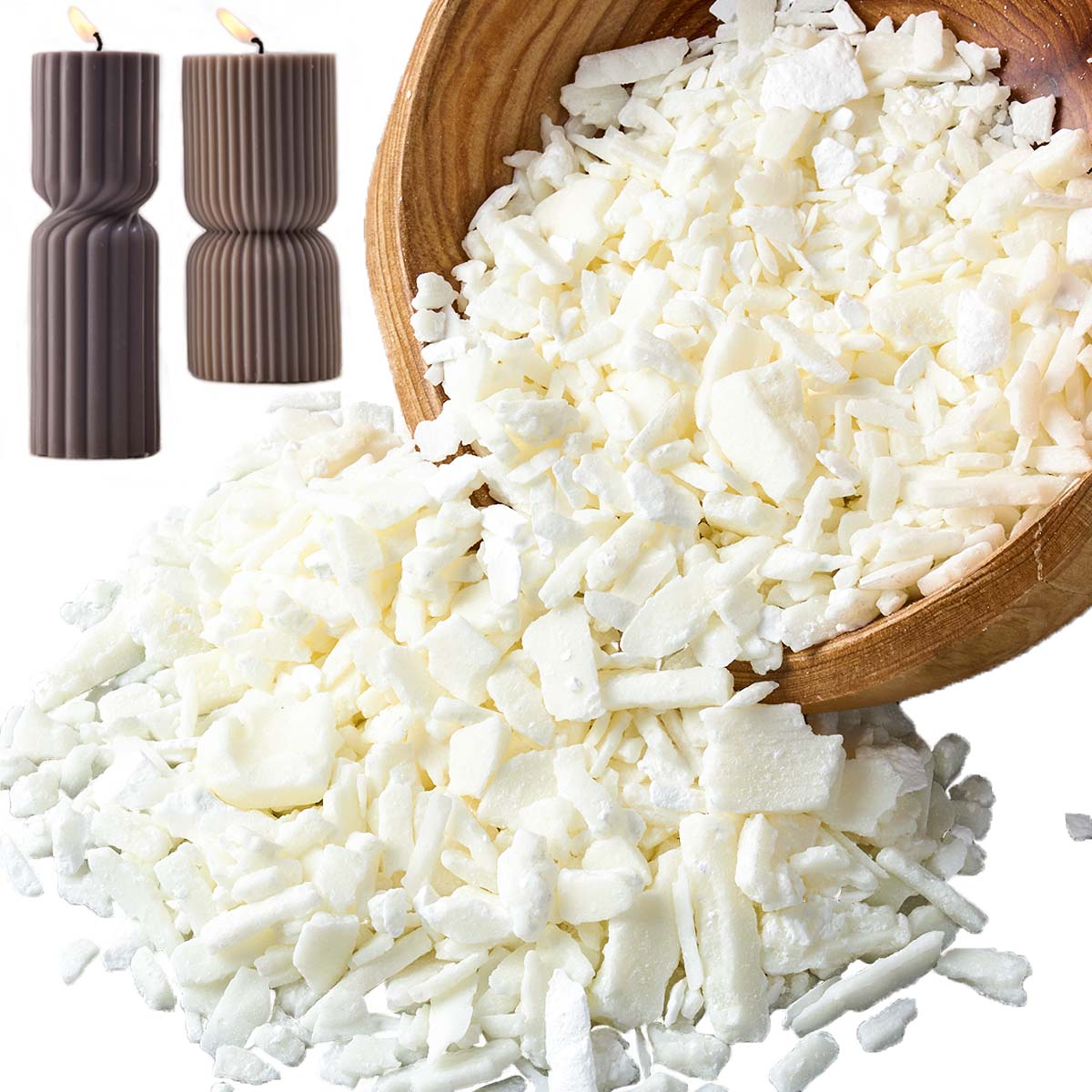 1 Pounds Pure White Soy Wax Fo – Candle Making Raw Material Bewertung und Preis
