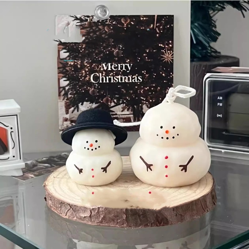 Fat snow man silicone mold DIY – Candle Making Fat Bewertung und Preis
