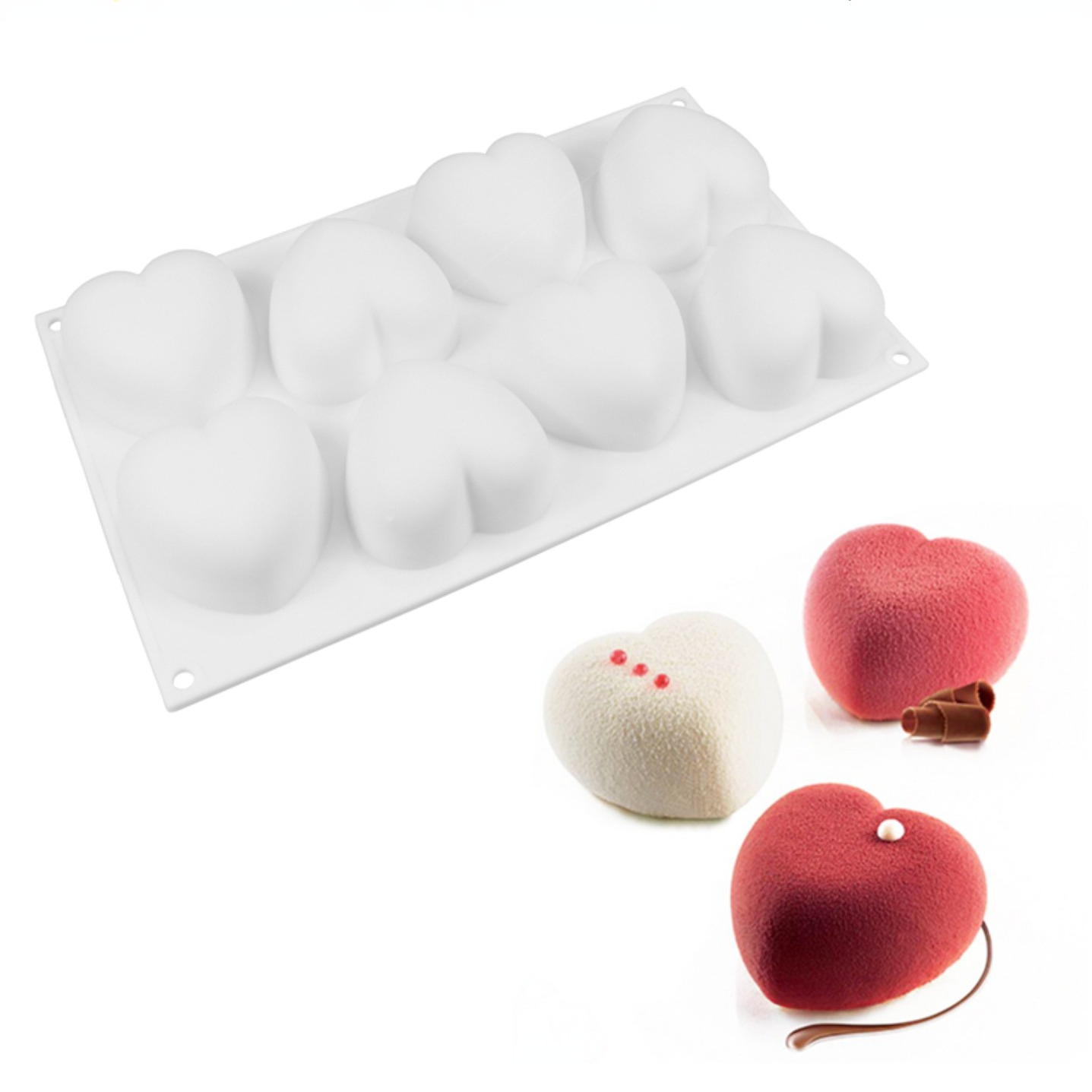 Love Heart Silicone Soap Mold  – Candle Making Diy Kit Bewertung und Preis