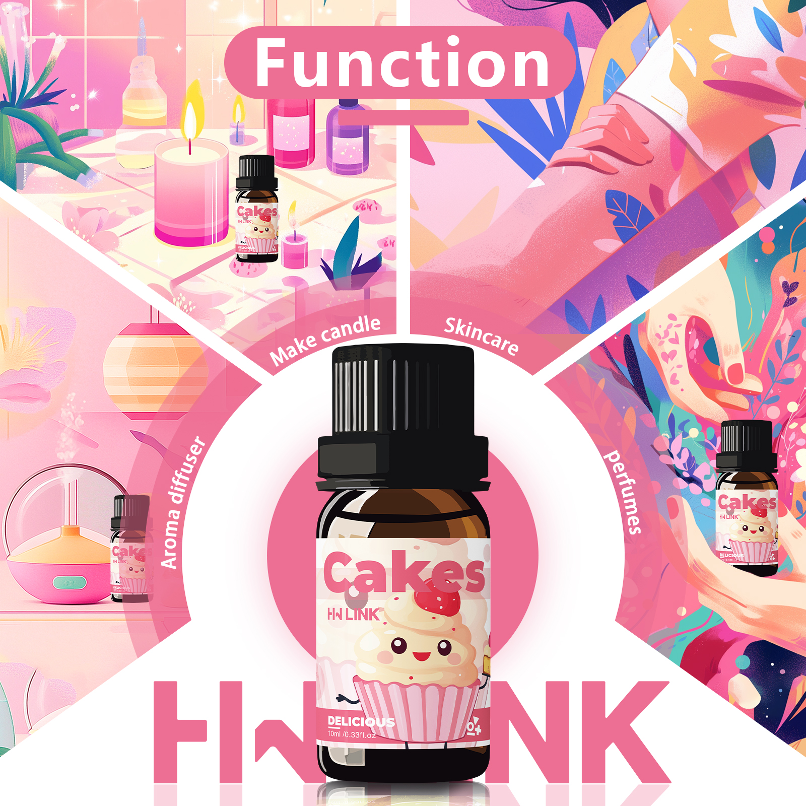 10ml Cakes Essential Oils Perf – Candle Making Raw Material Bewertung und Preis