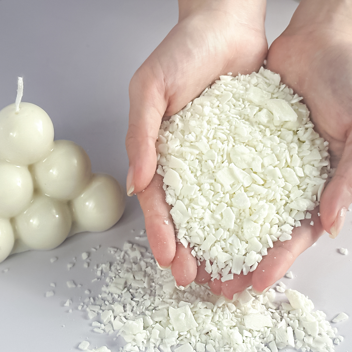 250g/500g Natural Soy Wax Gran – Candle Making Raw Material Bewertung und Preis