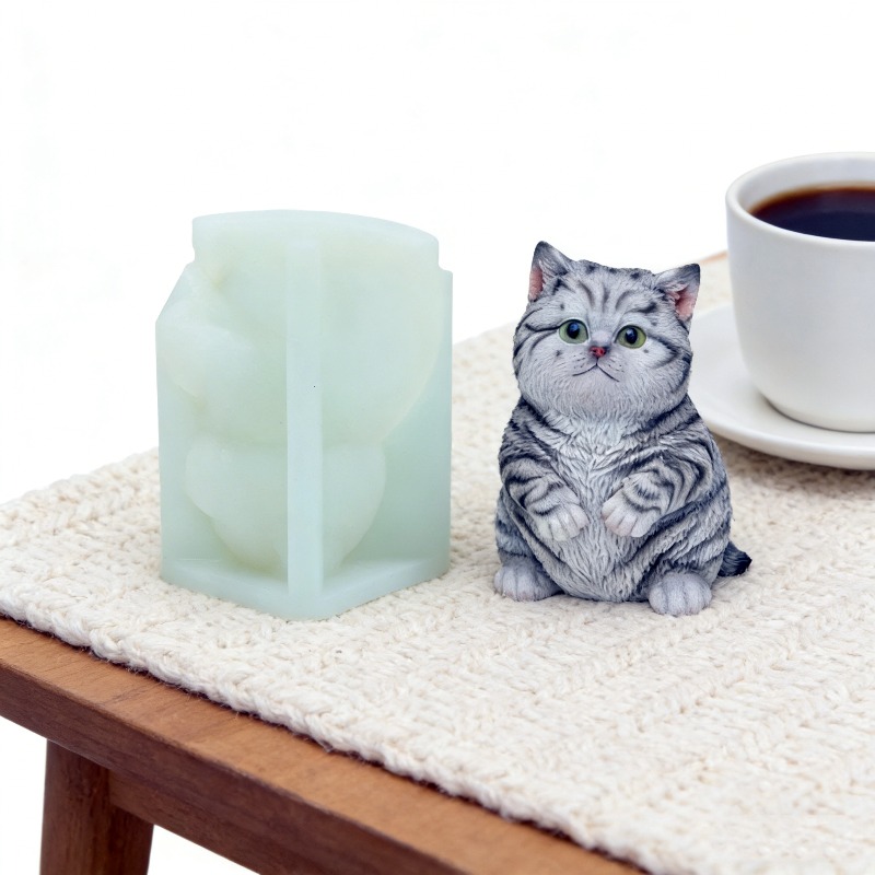 DIY Standing Fat Cat Silicone  – Candle Making Fat Bewertung und Preis