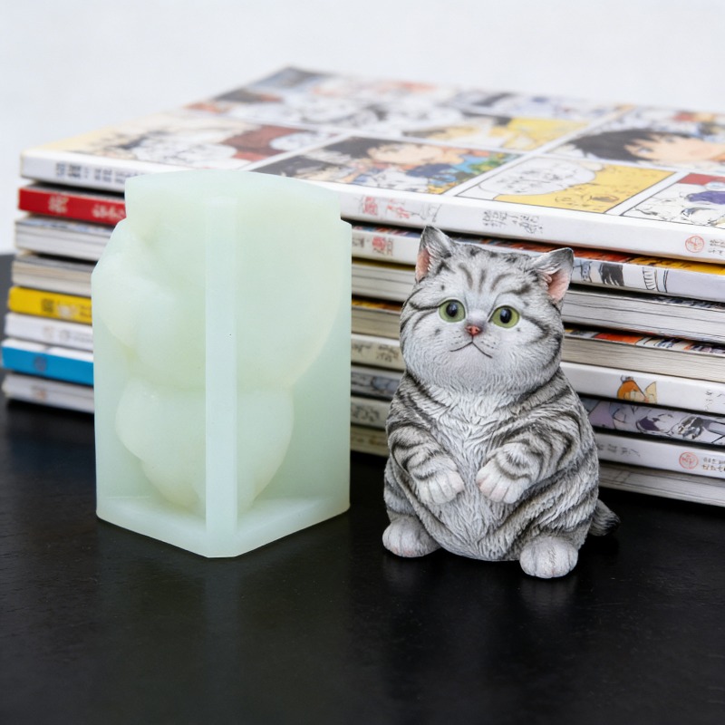 DIY Standing Fat Cat Silicone  – Candle Making Fat Bewertung und Preis