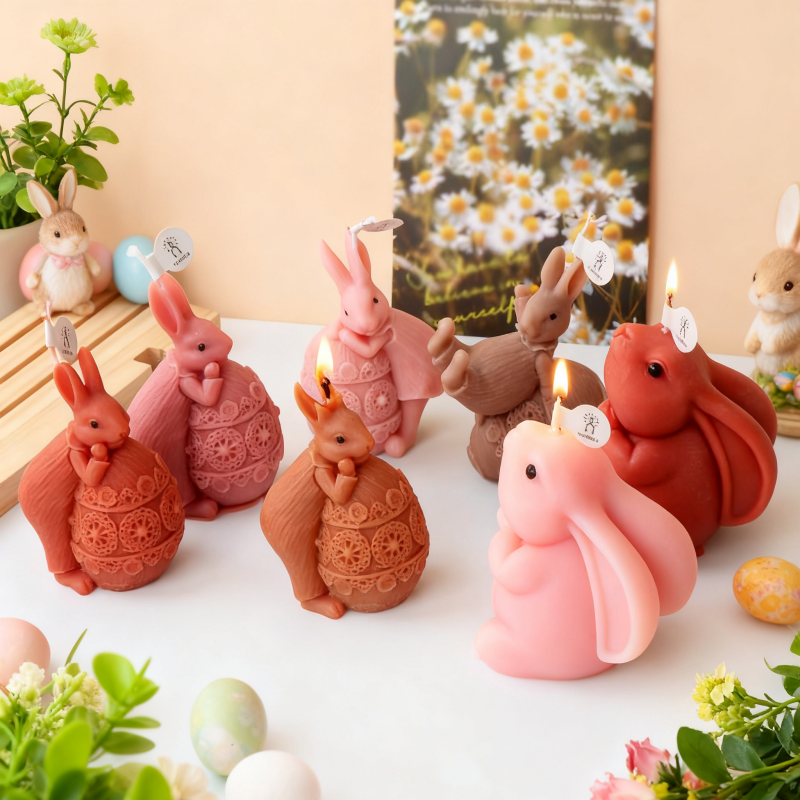 3D Easter Rabbit Silicone Mold – Candle Making Fat Bewertung und Preis