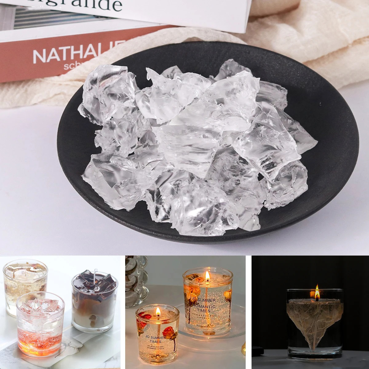 100G 7Colors Jelly Wax DIY Han – Candle Making Raw Material Bewertung und Preis