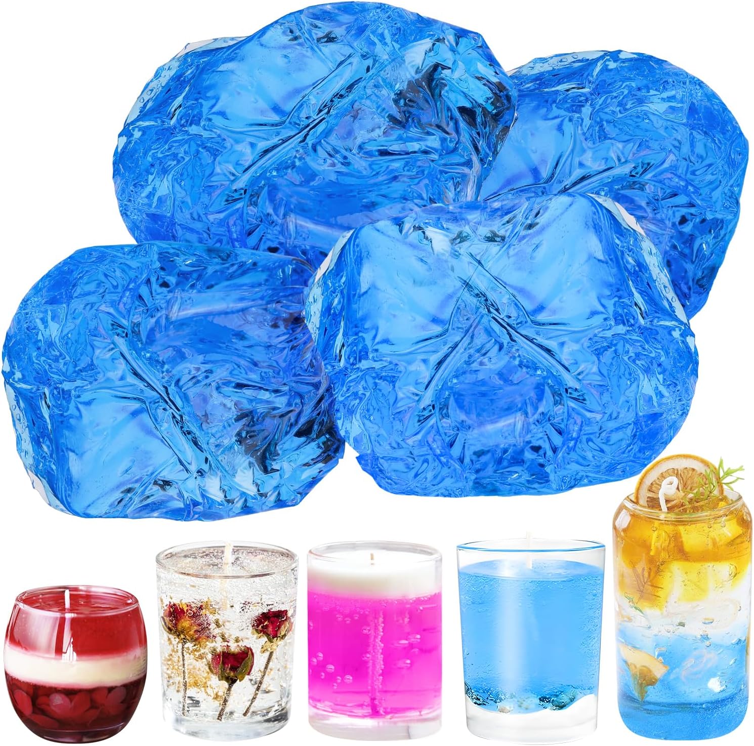 100G Blue Clear Wax for Candle – Candle Making Raw Material Bewertung und Preis