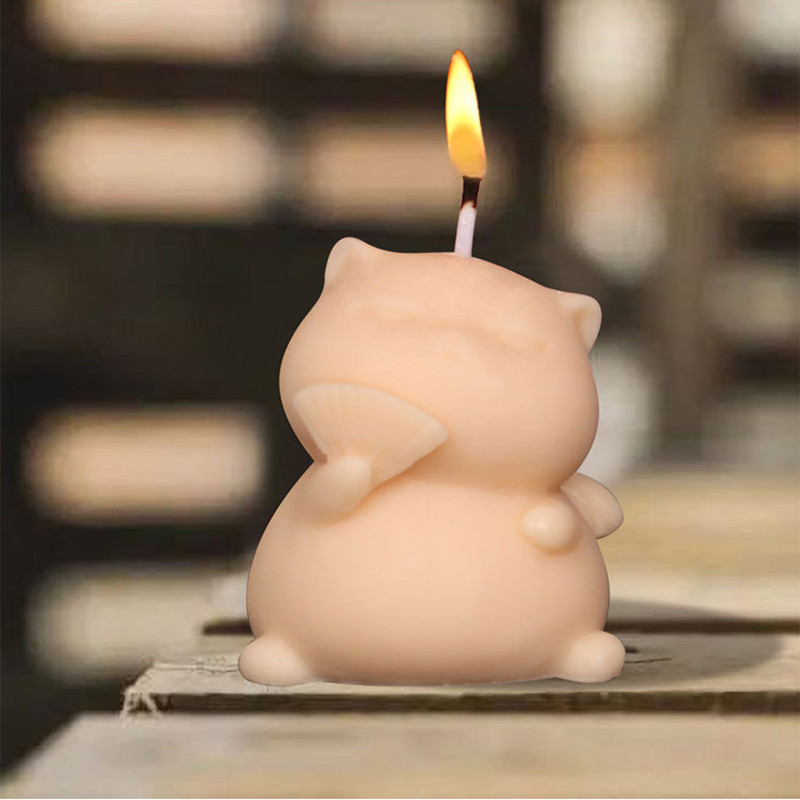 Cute Fat Cat Silicone Candle M – Candle Making Fat Bewertung und Preis