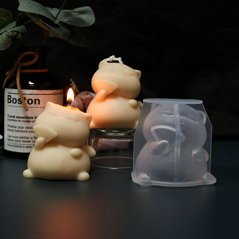 Cute Fat Cat Silicone Candle M – Candle Making Fat Bewertung und Preis