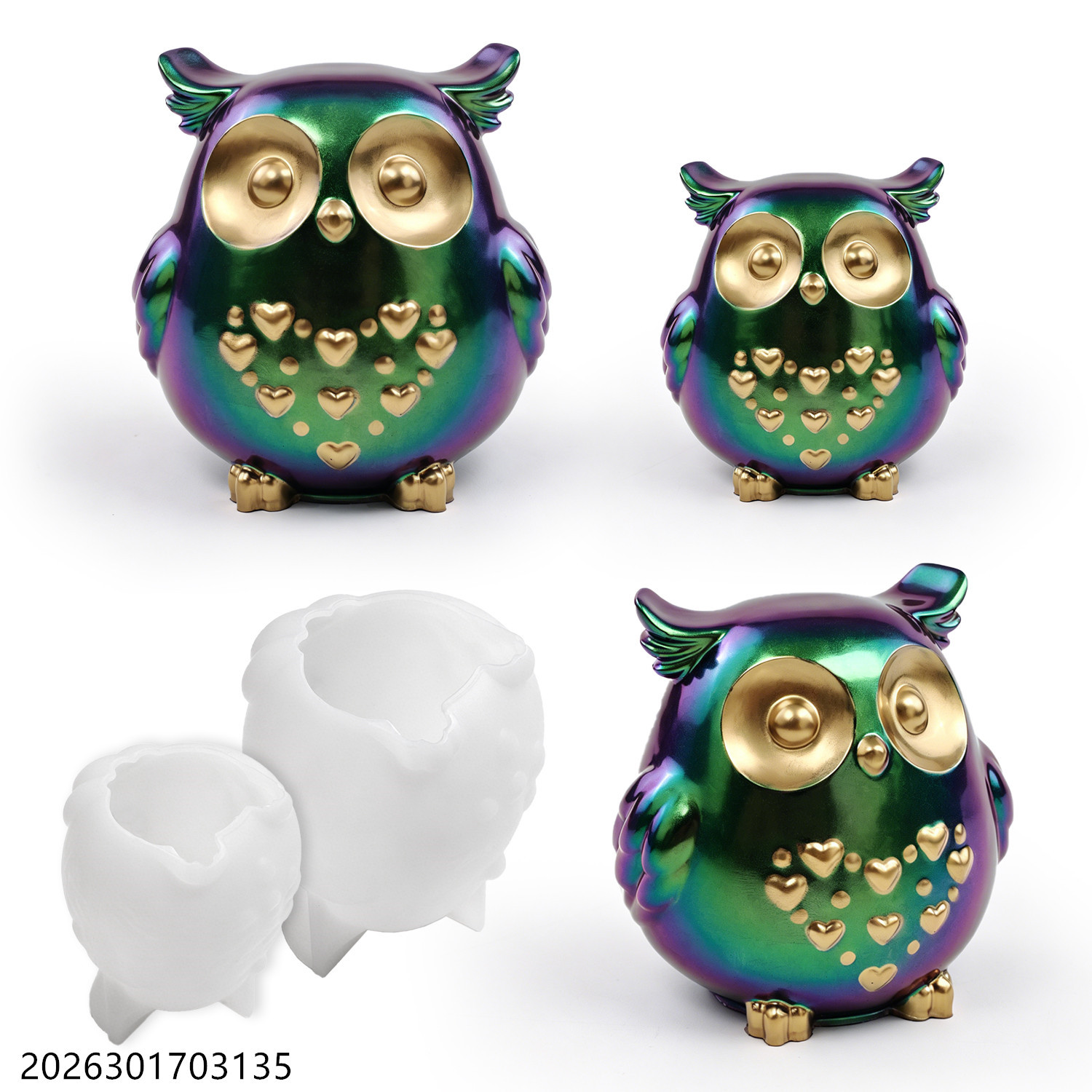 Owl Silicone Mold 3D Bird Shap – Candle Making Diy Kit Bewertung und Preis